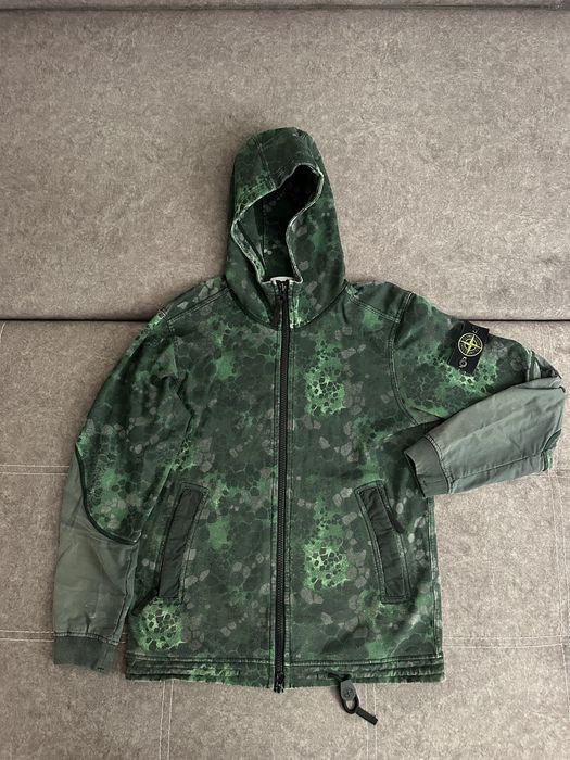 Stone Island Aligator Camo зип