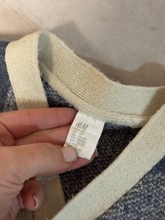 Комплект на весну кардиган та льняна сорочка в подарунок на 2-3 роки