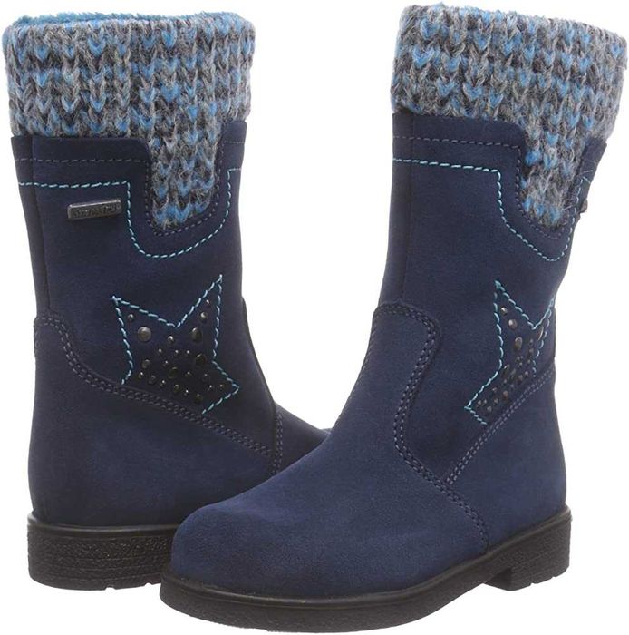 Новые непромокаемые теплые деми/еврозима сапоги Daeumling, замша, 27