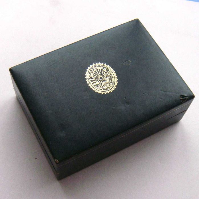 Escultura de Bronze Ábaco 150 Anos do Banco de Portugal em Estojo