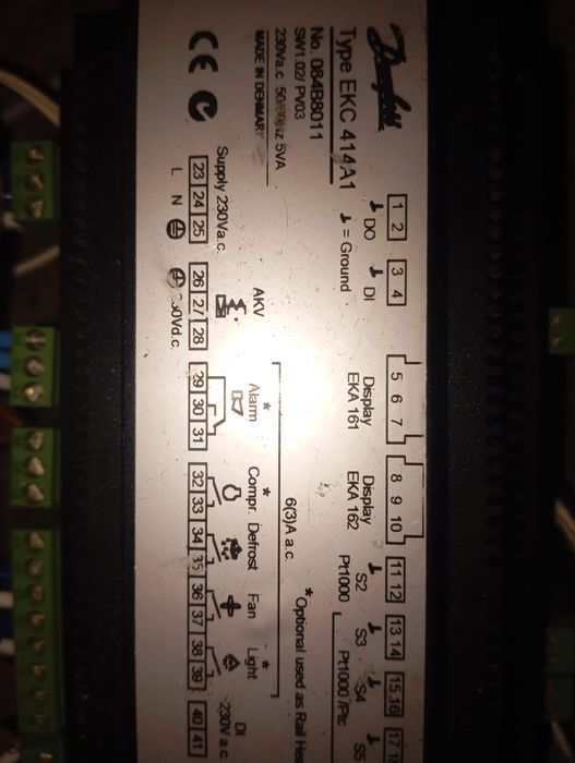 Sterownik Danfoss EKC 414A