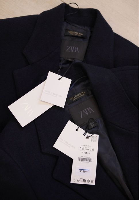 Піджак, блейзер оверсайз з вовни Zara, M.