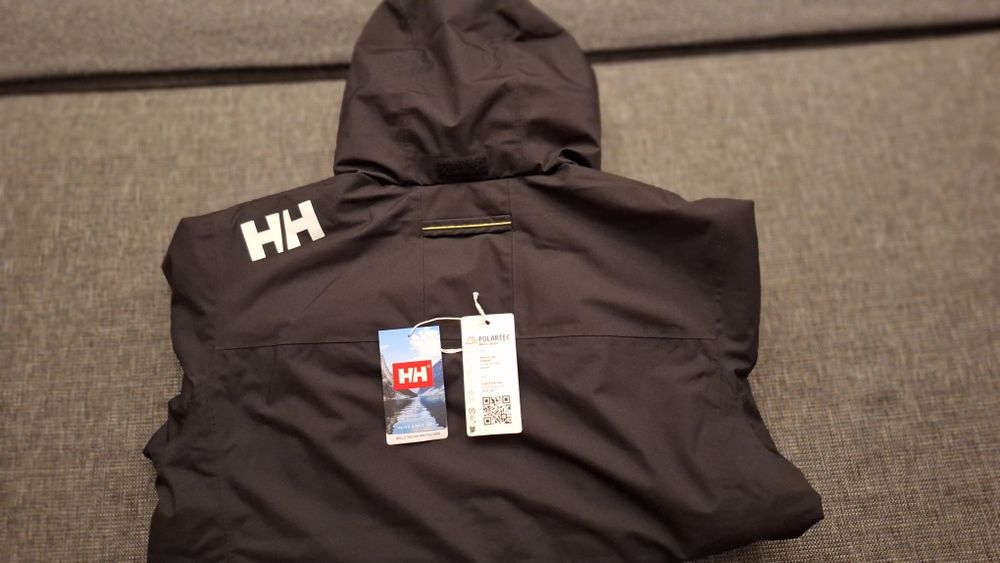 Kurtka żeglarska męska Helly Hansen Crew Hooded navy
