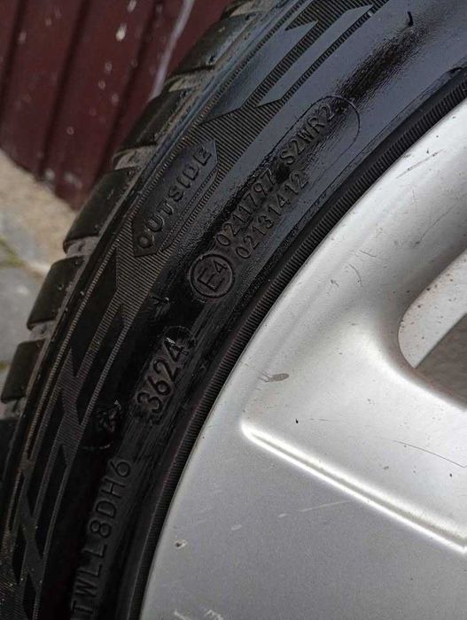 Felgi z oponami letnie audi volkswagen skoda 17 5x112 17 a3 a4 a6