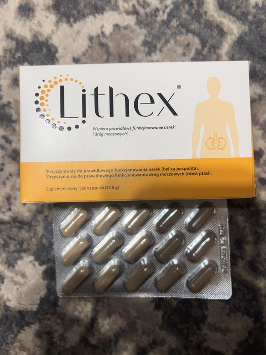 Lithex 15 kapaułek układ moczowy nerki bylica rdest
