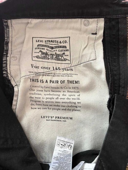 Чоловічі джинси Levi’s 502, W32 L32 [чорні]