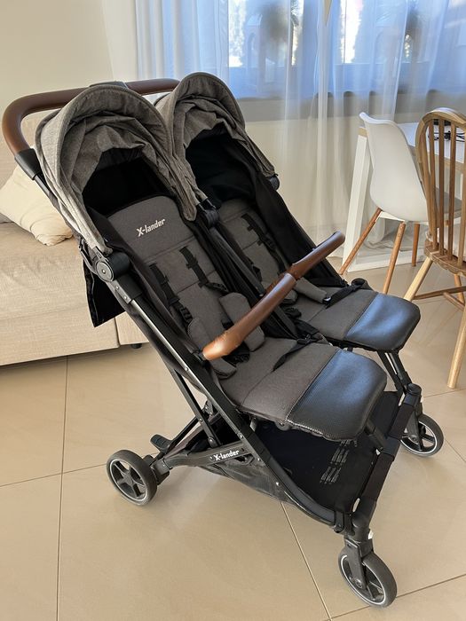 Wózek bliźniaczy spacerówka  x-lander