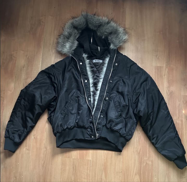 Бомбер з хутром