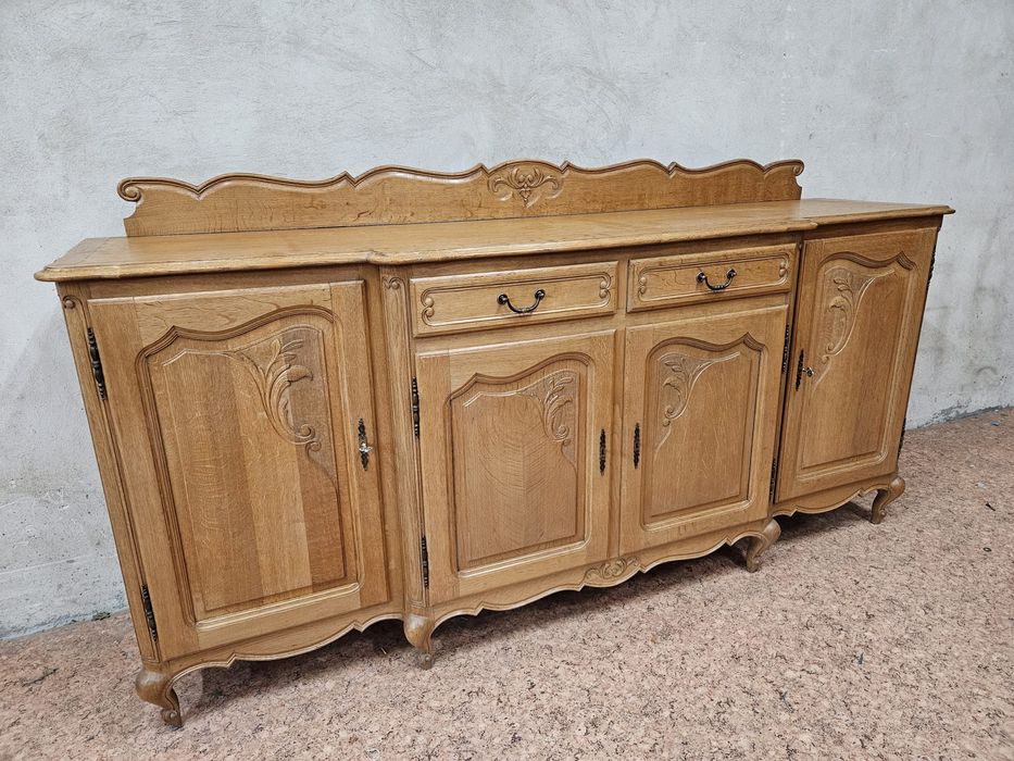 Komoda Ludwikowska Francja jasny dąb /