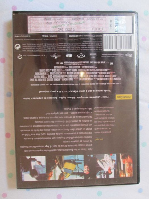 DVD O Jogo, com Sean Penn, Michael Douglas, Deborah Unger