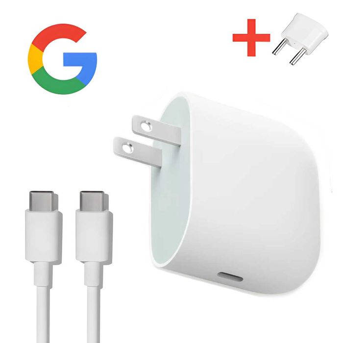Оригінальна зарядка Google 45W Type-C для Pixel 10, 9, Pro,XL(+кабель)
