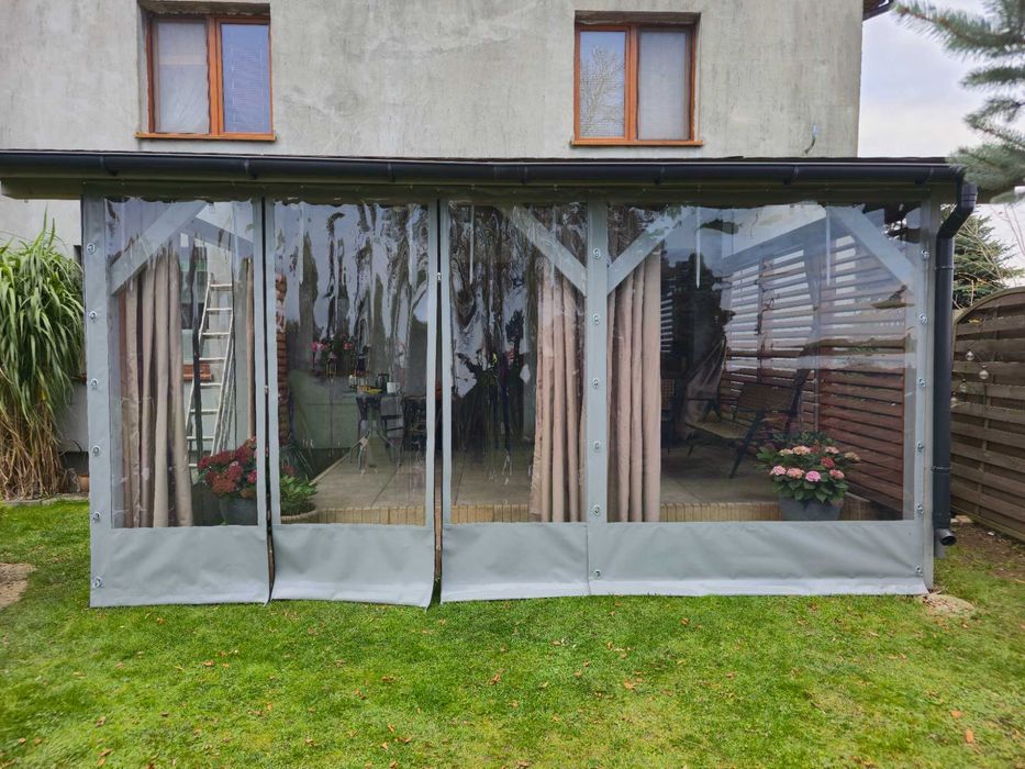 Plandeki na altany tarasy i wiaty | Na wymiar montaż nadruk wysyłka