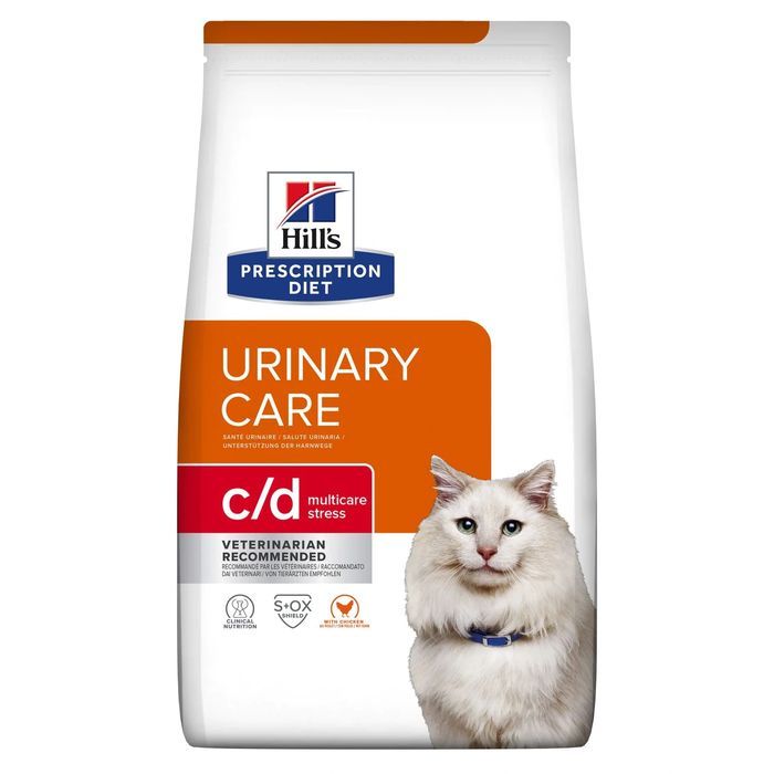 Karma Dla Kota Hill's PD Prescription Diet Feline C/d Urinary Stress 1,5kg Kurczak Dieta Weterynajna