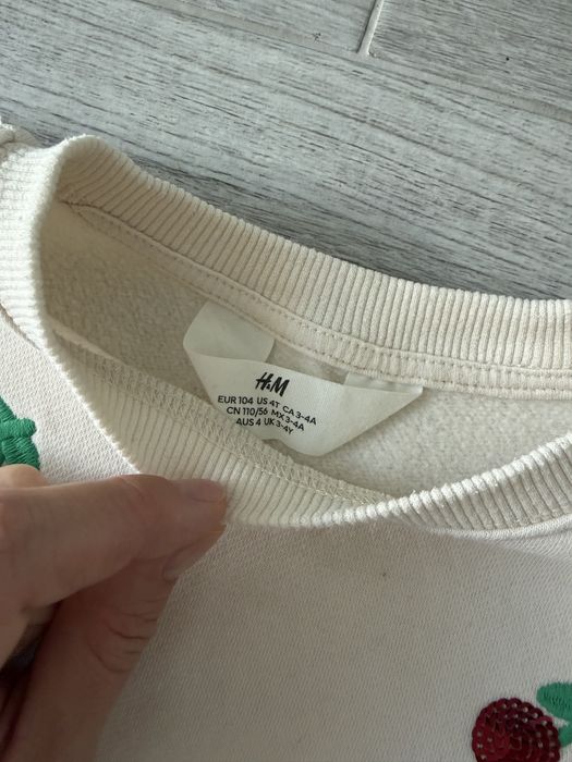світшот на дівчинку H&M 104