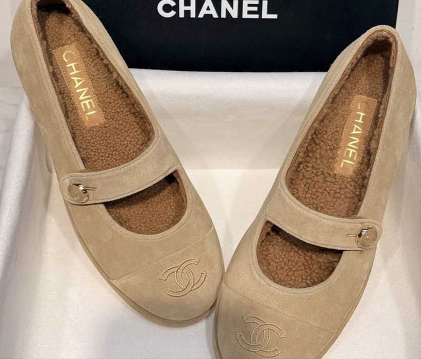 Жіночі балетки шанель