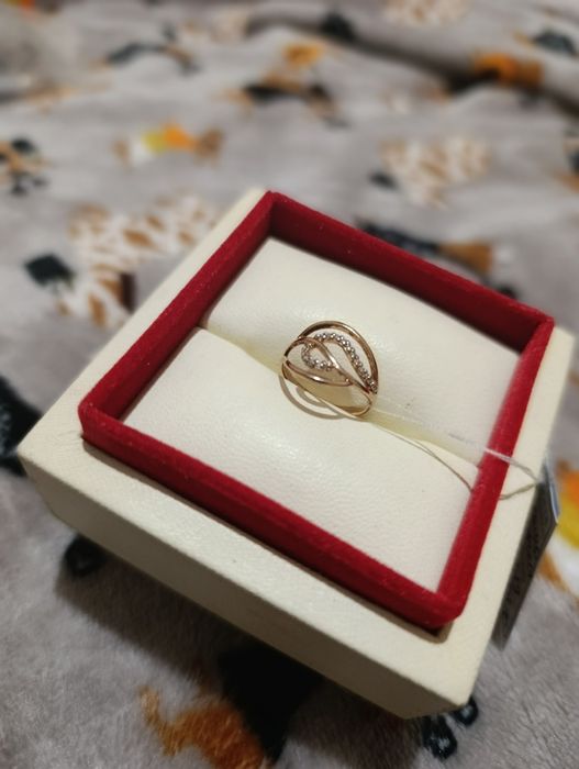 Серебряные кольца в позолоте