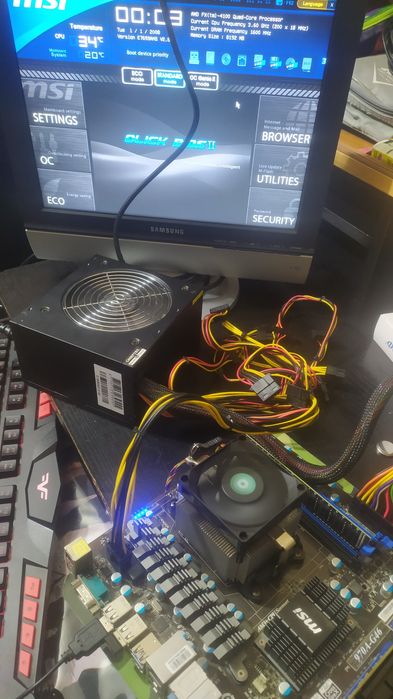 Материнская плата MSI 970A-G46. ( полурабочая).