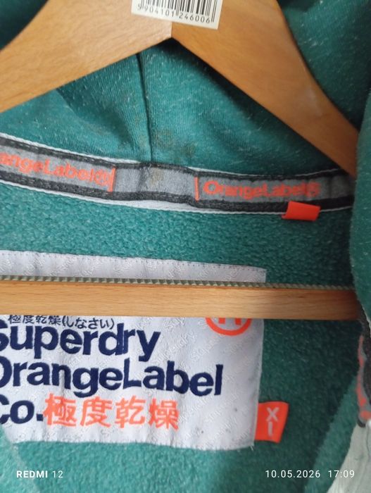 Bluza zielona Superdry r . XL , M,L