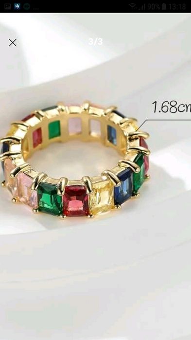 Fantástico anel em áço inoxidável