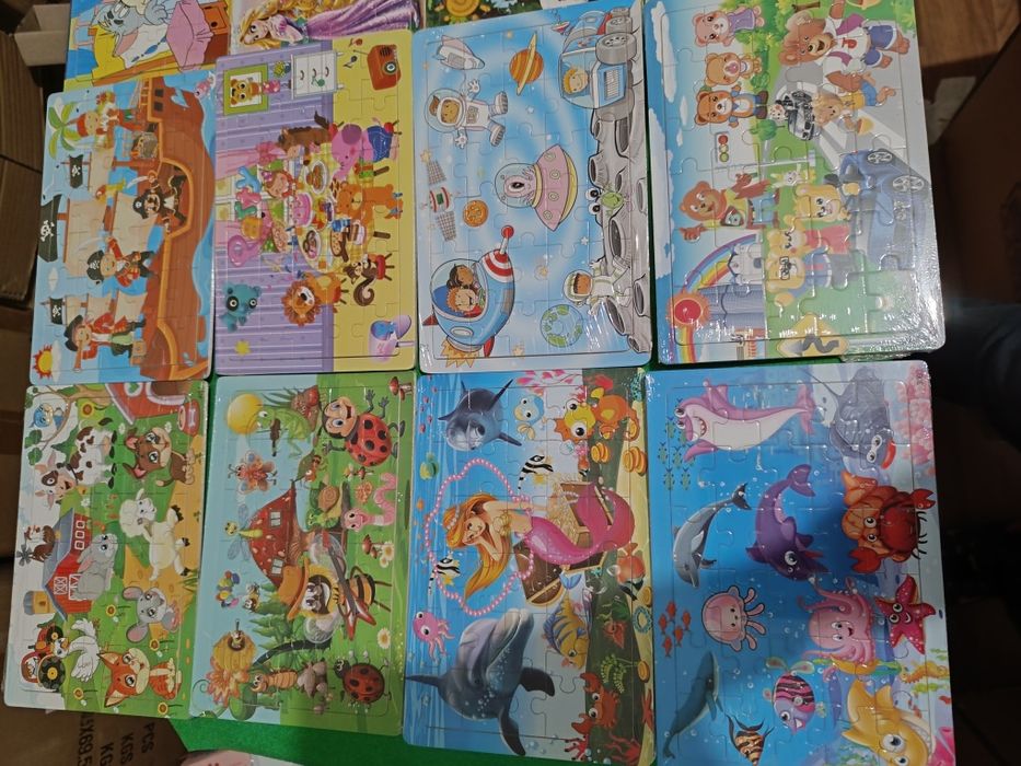 Пазли щенячий патруль майнкрафт синій трактор тачки макквін павук поні