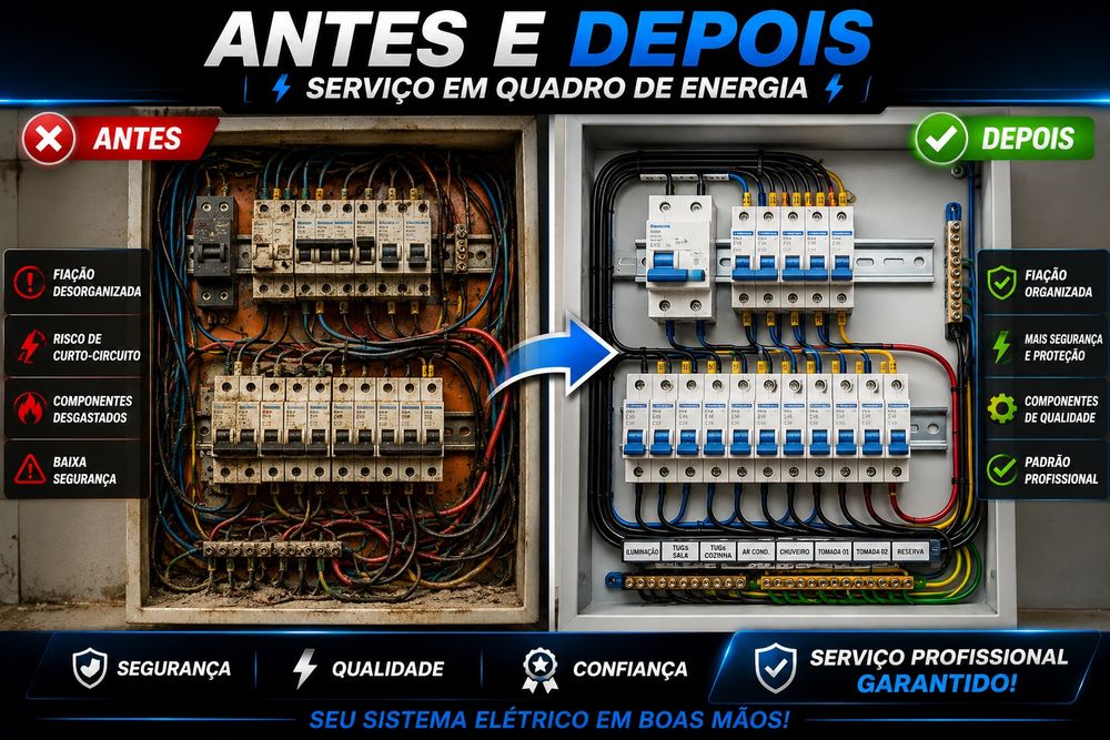 Reparos Elétrico, Orçamento 100% GRÁTIS