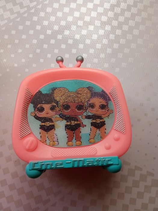 Меблі лол унітаз зі звуковим ефектом телевізор