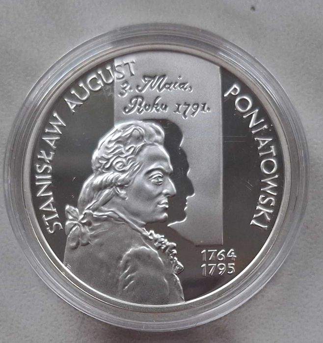 3 srebrne monety 10 zł - znani Polacy