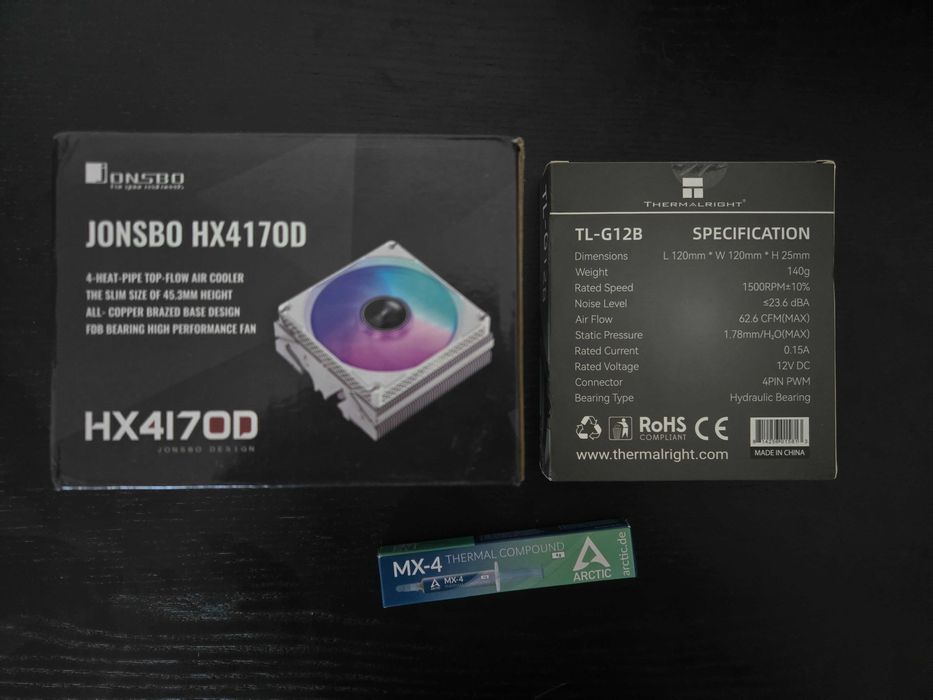 AM4 ITX Motherboard Kit + CPU Cooler + Thermal Paste + Accessories64738970907266121