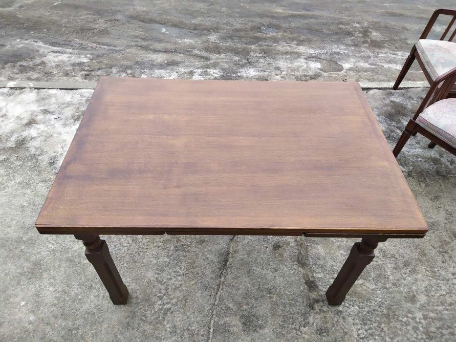 Стол обеденный раскладной деревянный прямоугольный (050107) Германии