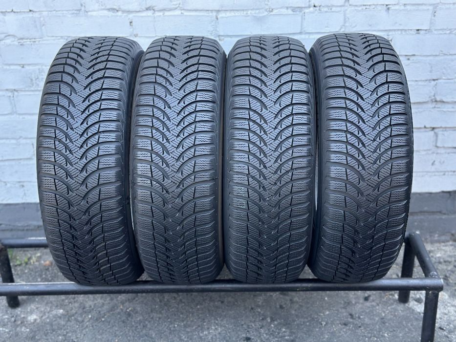 Топові шини‼️Michelin Alpin 91T 195/65 r15 8мм 2024рік‼️Зимові шини