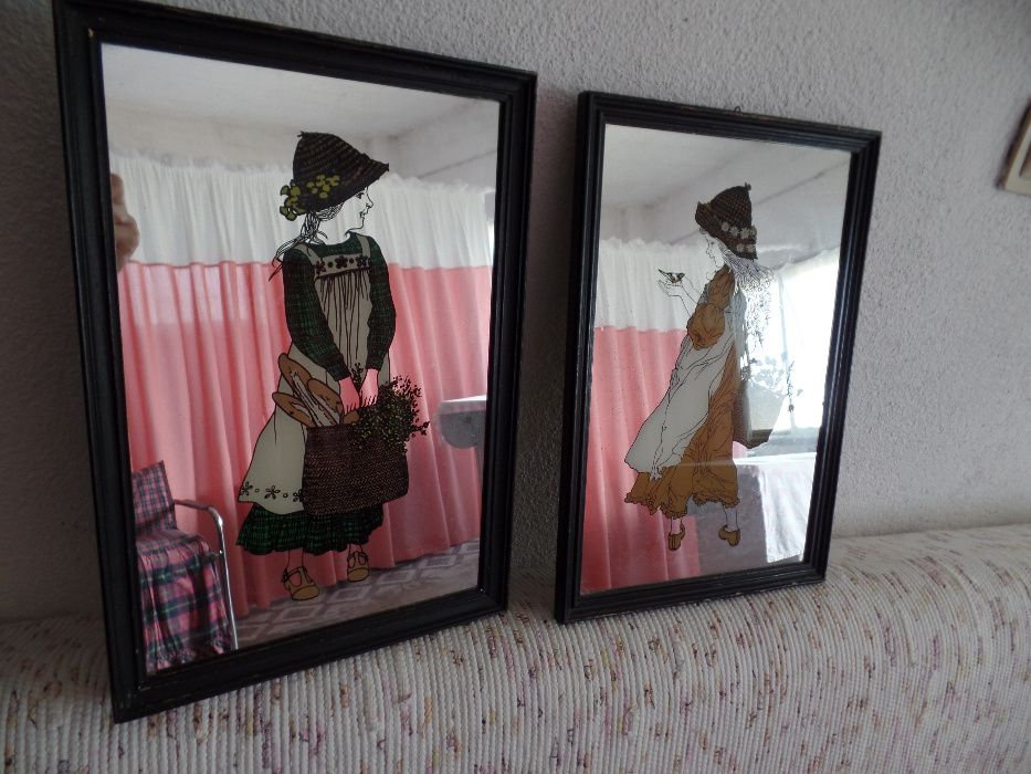 Girls with Flowers Paintings