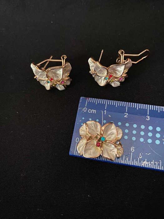 Набір біжутеріі Сережки і підпіска