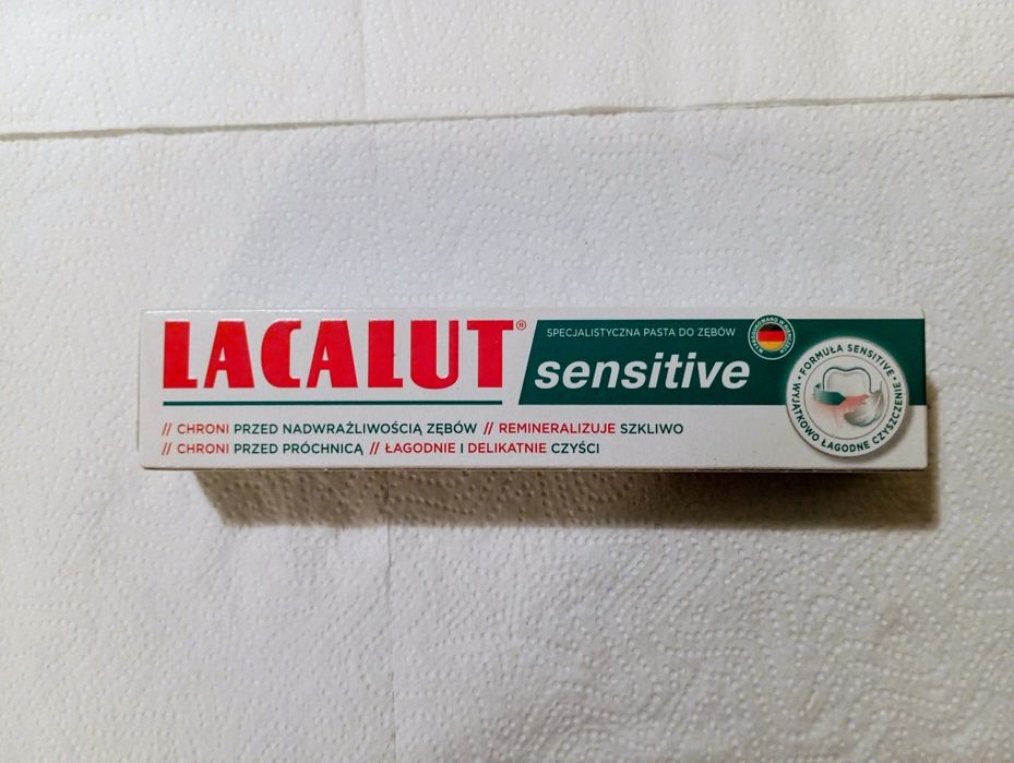 Lacalut Sensitive Pasta Do Wrażliwych Zębów 75ml 2 szt.