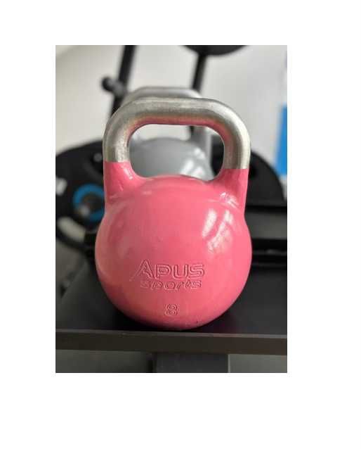 Kettlebell stalowy turniejowy 8 kg Apus Sports