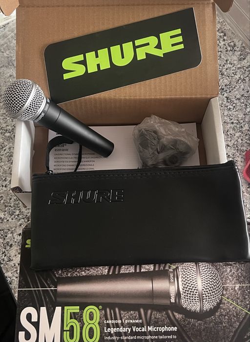 Microfone Shure SM58