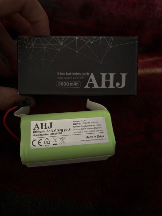 Акумулятор AHJ 14.4V 2600mAh для роботів-пилососів