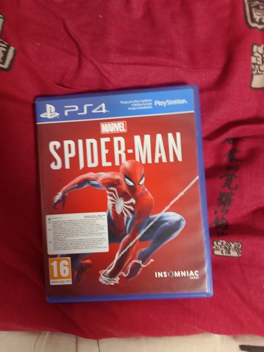 диск spider man ps4