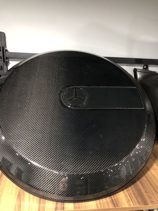 Карбоновая накладка запасного колеса Mercedes Benz W463A W464 W465