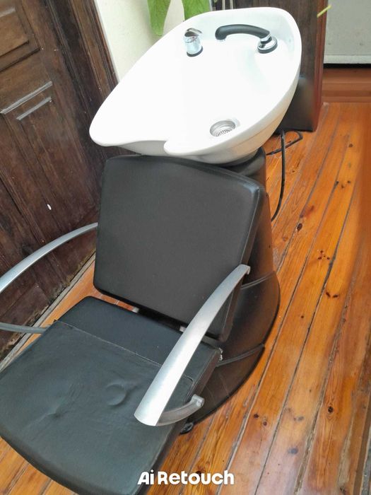 Lavatório / Calha Profissional para Salão de Beleza – Semi Novo