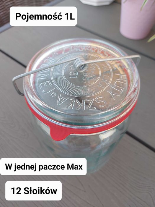Słoiki weck 1L oraz 1,25L