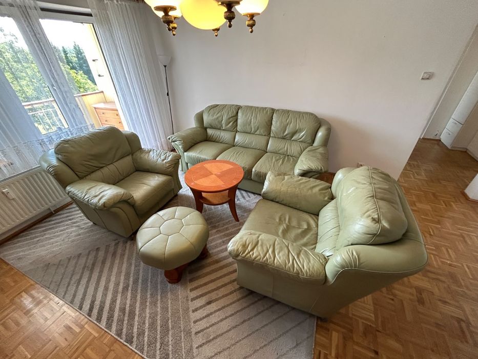 Oddam za darmo komplet mebli skórzanych