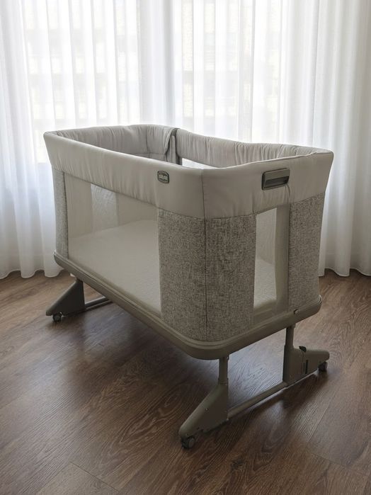 Berço Co-Sleeping Chicco Next2Me + Resguardo Impermeável + 3 Lençóis