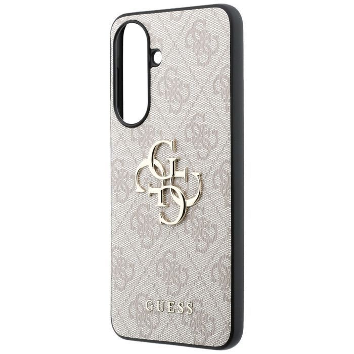 Guess nakładka HC PU 4G Big Logo do Samsung Galaxy A37 różowa