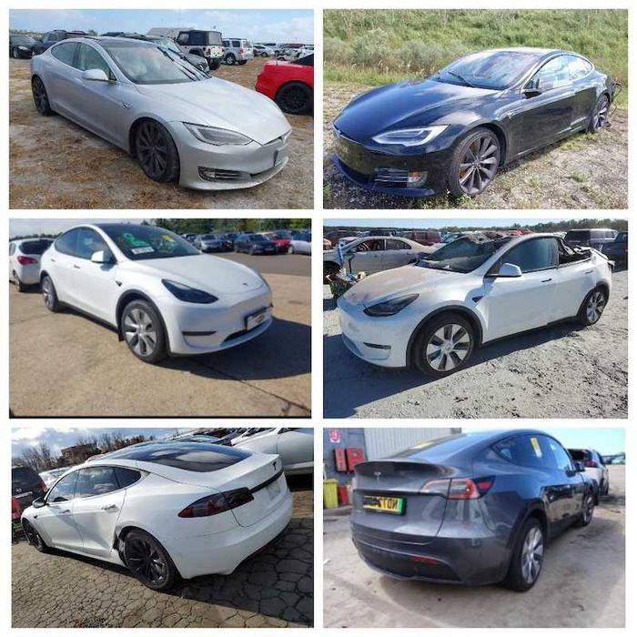 Розборка Tesla Model Y, Розборка Tesla Model S Розборка Тесла