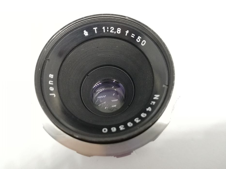 M42 Carl Zeiss Jena Tessar 50mm 2.8 silver