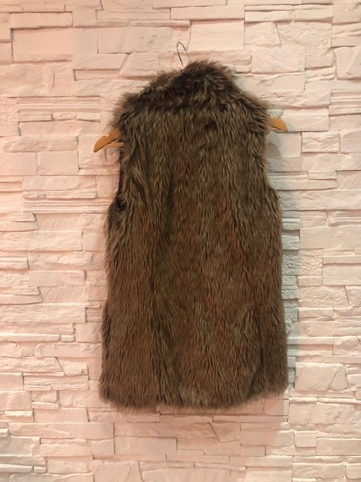 Kamizelka z imitacji futra