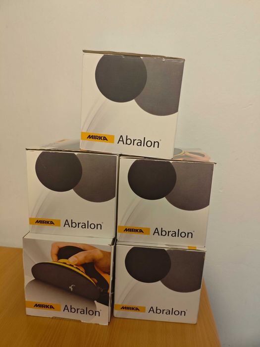 Abralon Mirka  KRĄŻEK ŚCIERNY NA RZEP 180mm 5 kartonów x 20 sztuk