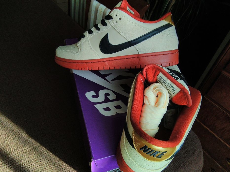 (r 40 -25 cm) Nike SB Dunk Low Pro Hennessy Dunk Muslin