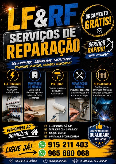 Serviços de reparação