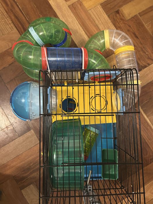 Клітка 34х24 для гризунів, хомяка+подарунки